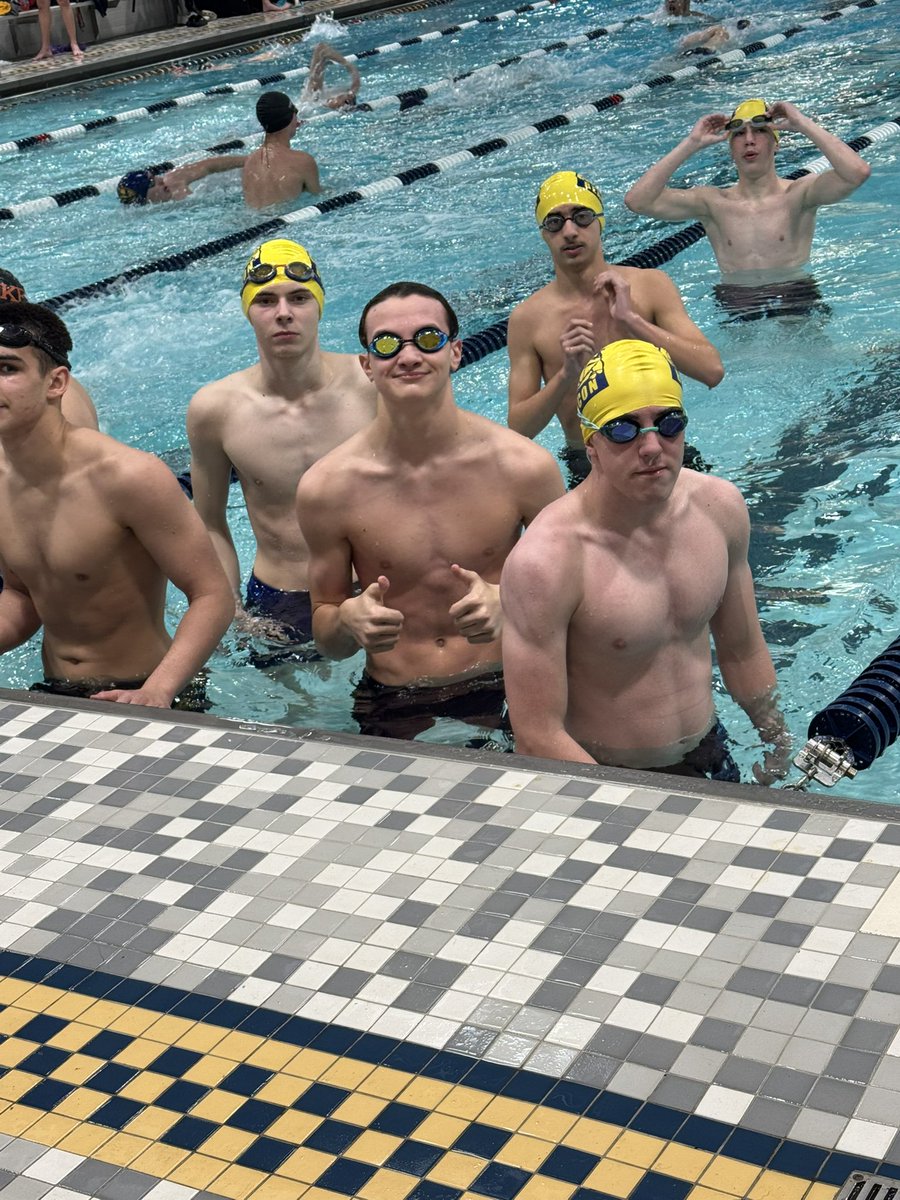 Beacon Swimming At OCIAA Championships At Newburgh. Swimming Fast To Qualify For Sectionals