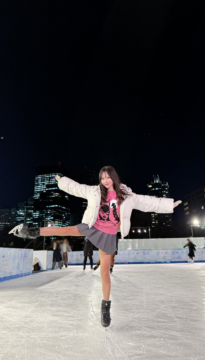 yuppy0403m's tweet image. おはよう☀
昨日スケートを久々にしたらめちゃくちゃむずかったー！でも楽しかった⛸️いつかトリプルアクセルを💃行ってきます✨
#スケート