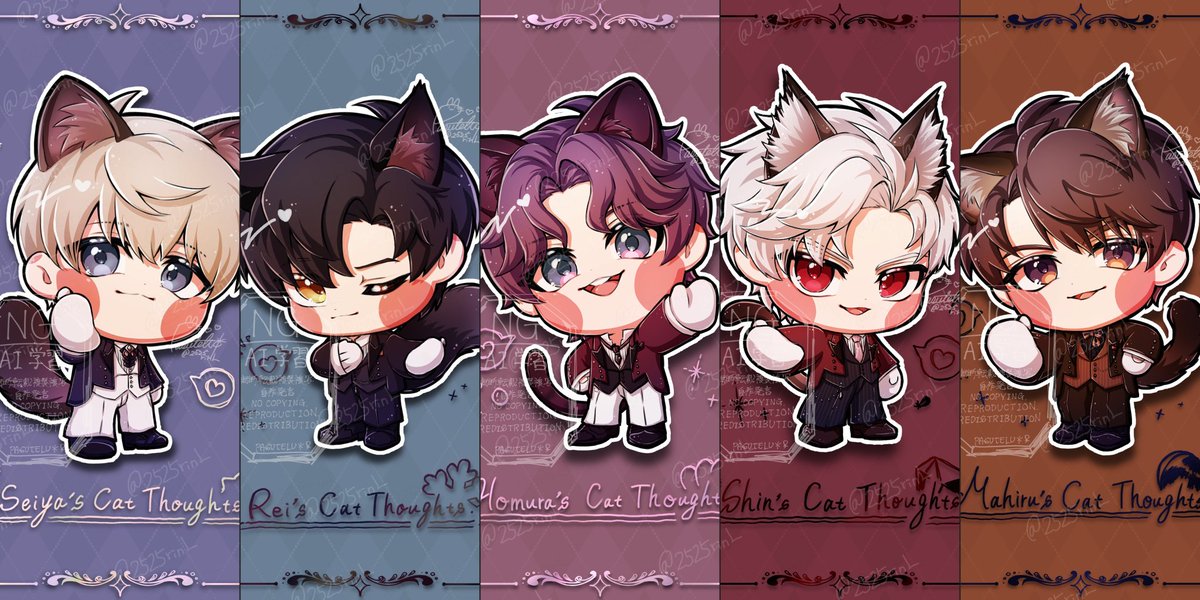 揃ったので並べてみた！！！ かわいい🐾⭐️❄🐟️🐦‍⬛🍎💓