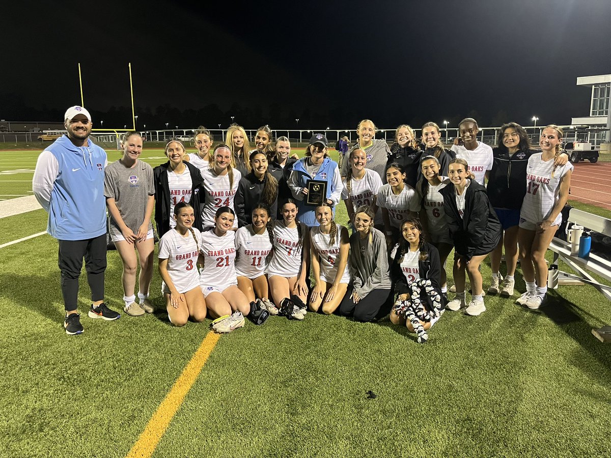 After being down 2-0, the girls fought back to win 4-2! <a href="/GrandOaksCISD/">Grand Oaks HS</a> <a href="/ConroeSports/">The Courier Sports</a> <a href="/WOLsports/">Woodlands Online Sports</a> <a href="/HoustonChronHS/">Houston Chronicle High School Sports</a> <a href="/vypehouston/">VYPE Houston</a> @LethalSoccer