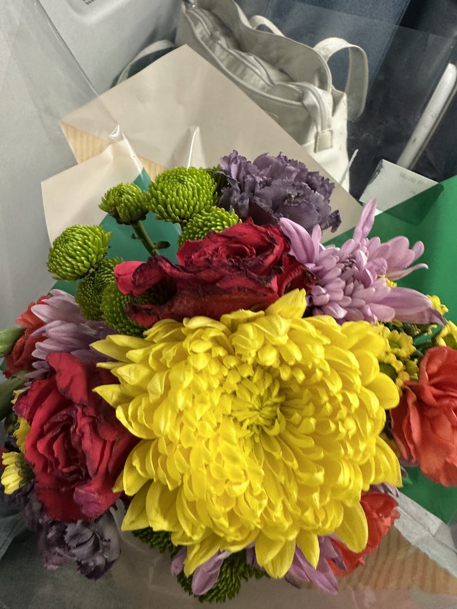 &amp; <a href="/MenciaRomel/">Romel</a> pulled up on me with fucking pop r&amp;b BANGERS &amp; flowers 🥹❤️ i’m so happy the group embraced him how they did. he deserves fr.