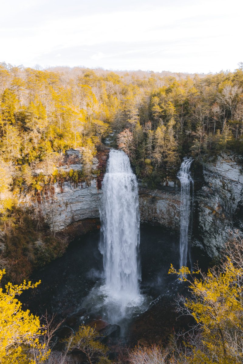 Surreal views at Falls Creek Falls, TN 🌿