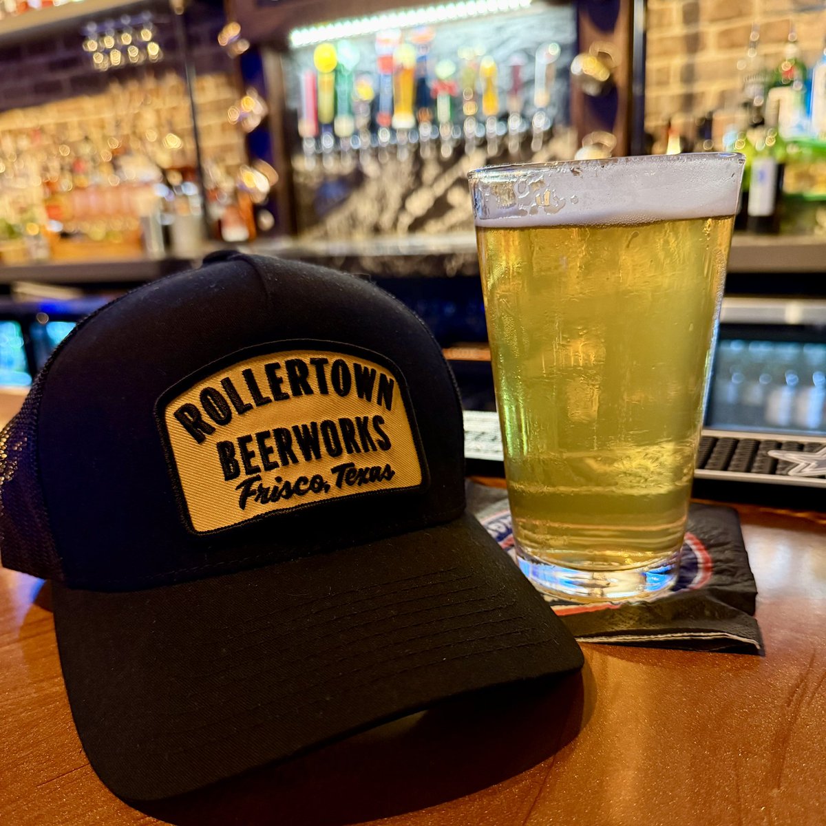 <a href="/rollertown/">@Rollertown Beerworks</a> and The Big German in the house at Angry 😡 Elephant 🐘 in Little Elm.