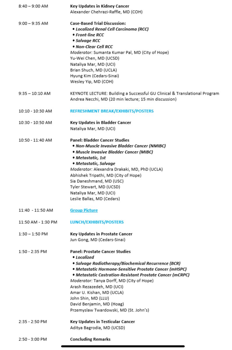 Sumanta K. Pal, MD, FASCO (@montypal) on Twitter photo We are getting awfully close to a full house for #SoCalGU25! Come join us at the <a href="/BalboaBayClub/">Balboa Bay Club ⚓️</a> on Friday, Feb 28, for full day of #clinicaltrial discussions on #GU cancers. We look forward to hosting speakers from <a href="/UCIrvine/">UC Irvine</a>, <a href="/UCLAHealth/">UCLA Health</a>, <a href="/USC_Urology/">USC Urology</a>, <a href="/cityofhopeoc/">City of Hope | Orange County</a>, We are getting awfully close to a full house for #SoCalGU25! Come join us at the <a href="/BalboaBayClub/">Balboa Bay Club ⚓️</a> on Friday, Feb 28, for full day of #clinicaltrial discussions on #GU cancers. We look forward to hosting speakers from <a href="/UCIrvine/">UC Irvine</a>, <a href="/UCLAHealth/">UCLA Health</a>, <a href="/USC_Urology/">USC Urology</a>, <a href="/cityofhopeoc/">City of Hope | Orange County</a>,
