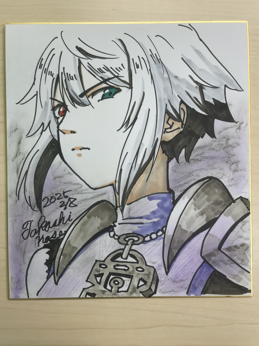 GRDSMN_GLOBAL's tweet photo. Congratulations to giveaway winner Byakuu√ for winning this original illustration drawn live during the stream by Grand Summoners Character Designer Kose!

We hope everyone looks forward to future streams and giveaways!👍 https://t.co/zqqEGAze2I