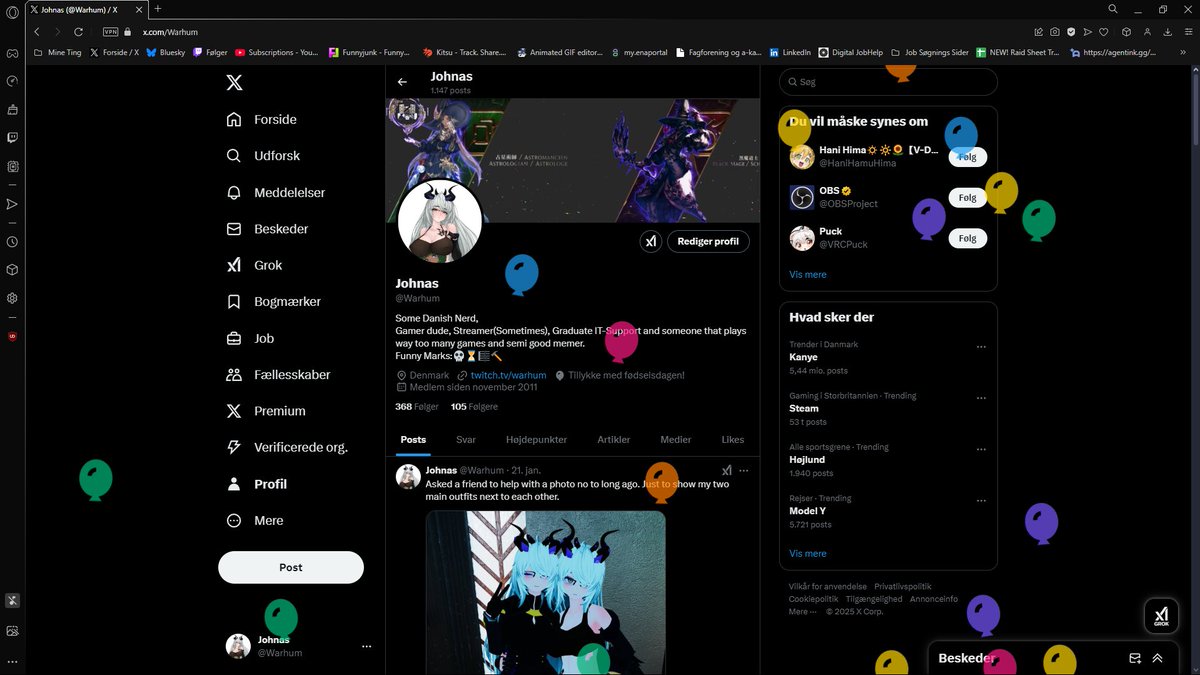 Ahh yes the yearly, the fucking ballons are back time.
Another year, another chance to fuck around and find out.