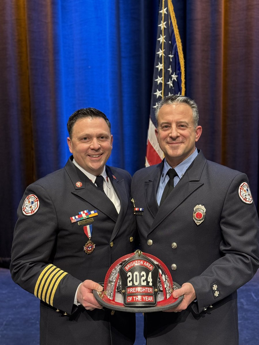 Brighton Area Fire tweet media