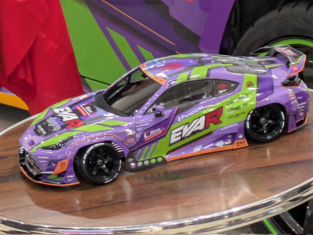 RDXマスターズ会場で発表！ 先日発売されたばかりのレーヴD製GR86