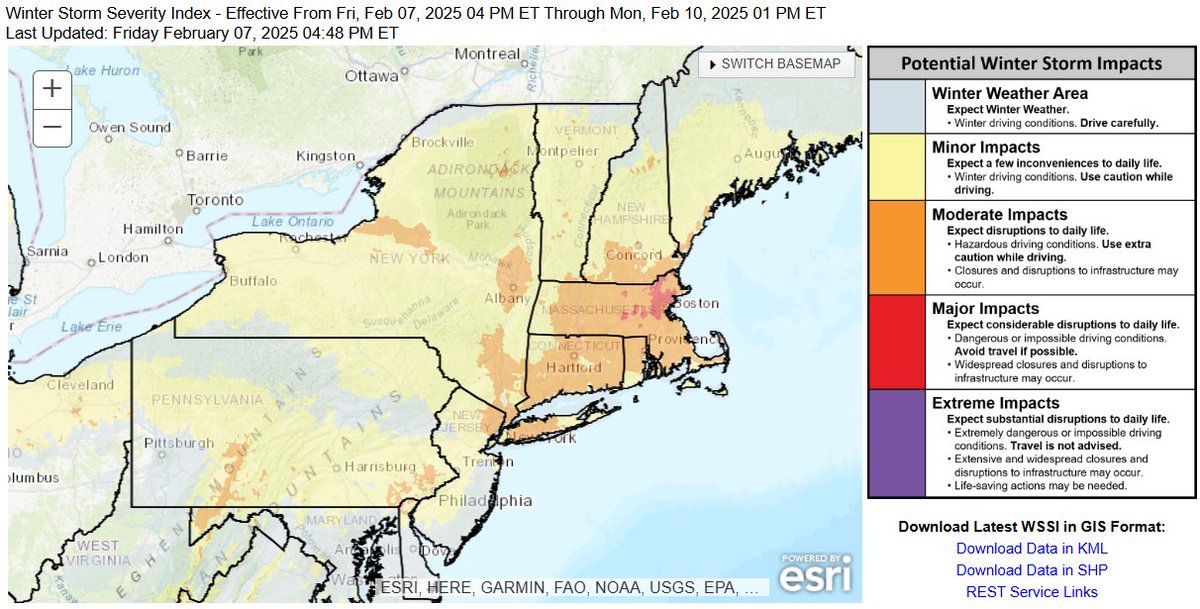 The biggest doubts about snowfall forecasts so frequently end up a few dozen miles N/S of the City. This one is no different!
facebook.com/craigallenwx/p…