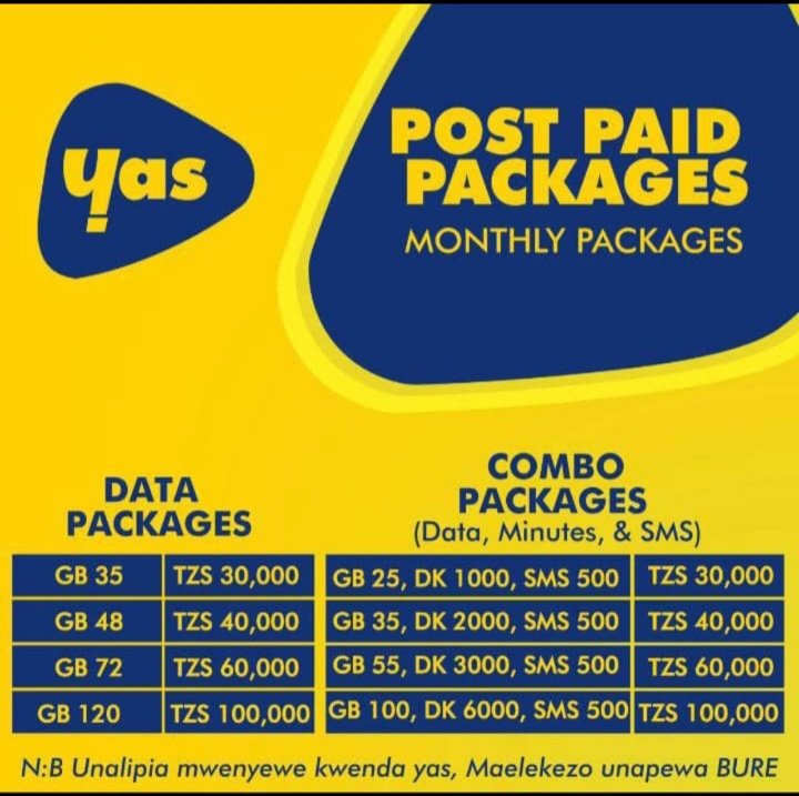 martin_bendera's tweet photo. @eastafricatv @tbway360 @DicksonMsami Yas sasa niwakati wetu nicheki sasa nikuunganishe nahuduma yakulipa baada(postpaid) nakupiga bure CUG ukiwa na YAS piga 0710220383
Au whatsApp link 👇https://t.co/8maKqDVF7V https://t.co/BIqqYg5D4y