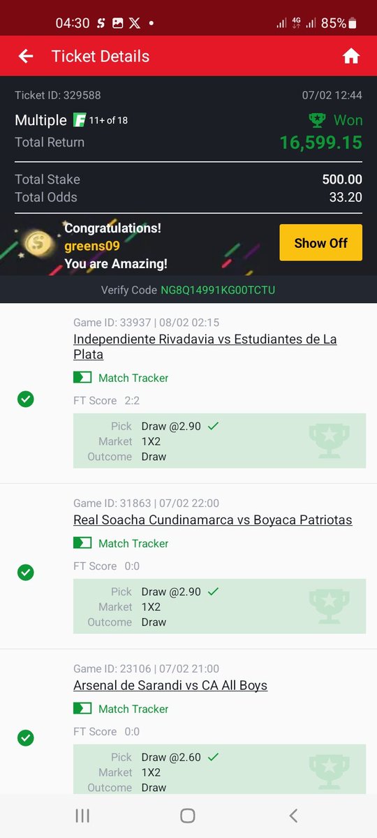 DeBaYoR10's tweet photo. @officialmoore7 Won 5/5 and flex by 7

Love you brother https://t.co/6OOaYRfEuK