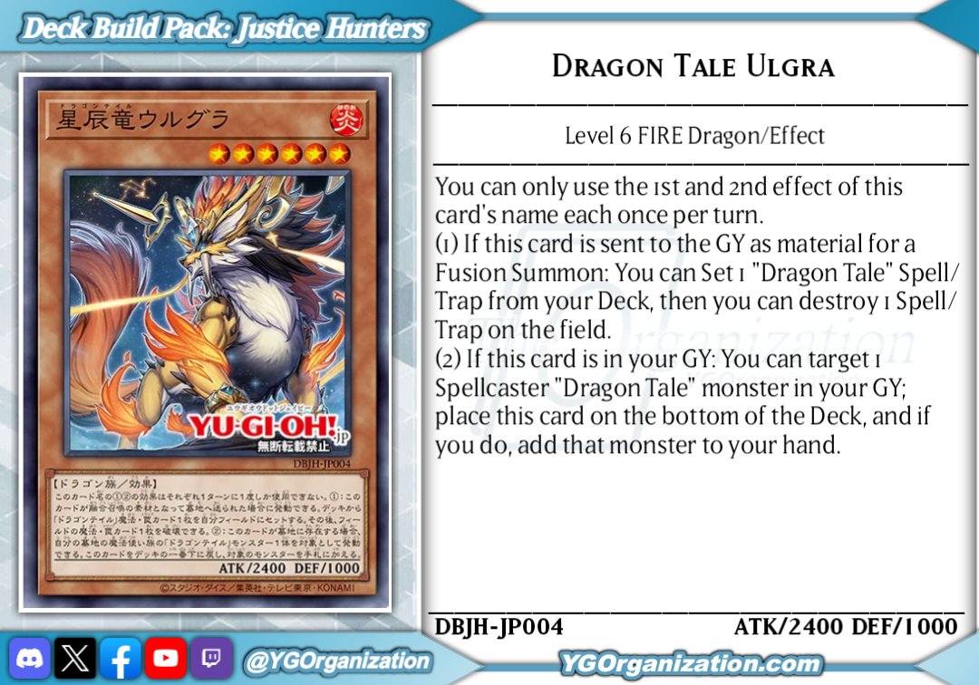 Deck Build Pack: Justice Hunters  The tale of dragons and spellcasters  now revealed! #yugioh #