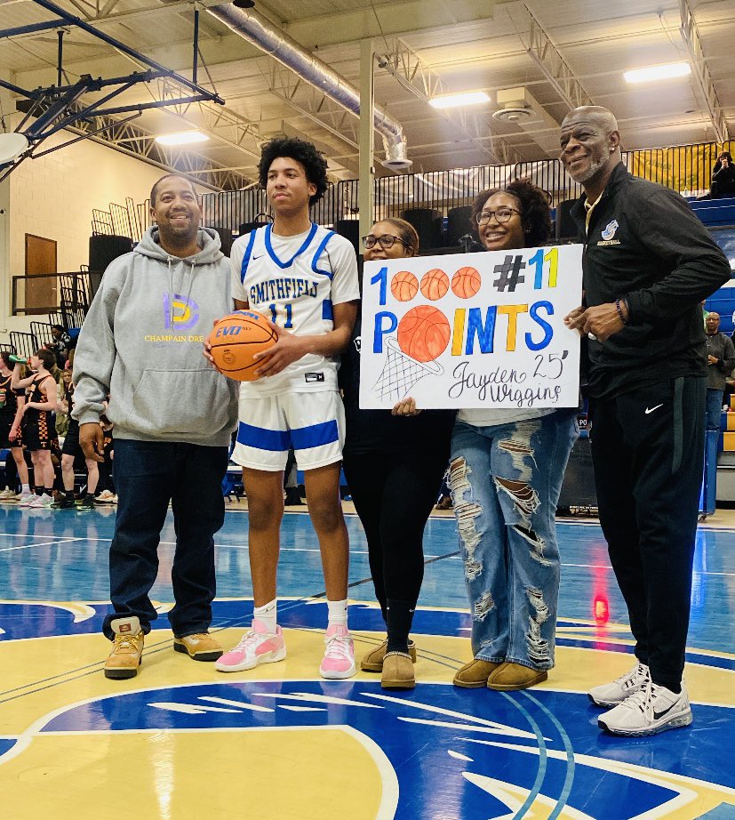 🔥Jayden Wiggins 1,000 career points 🔥