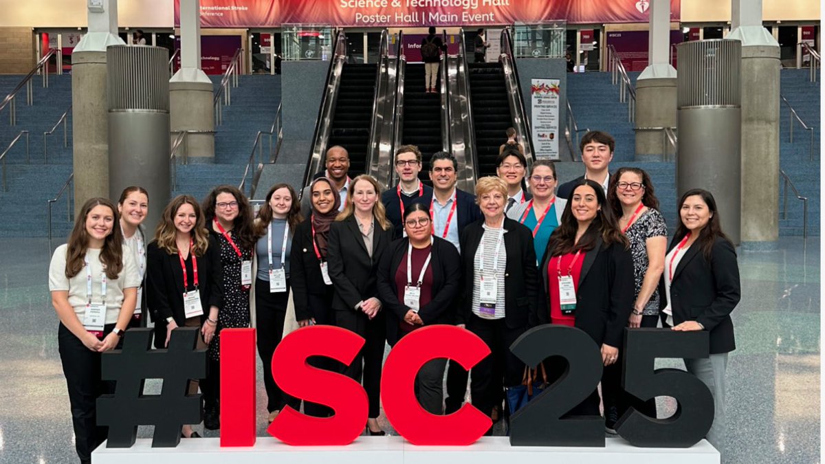 ShadiYaghi2's tweet image. The Brown University Health Team at #ISC25. Over 40 posters and presentations! Way to go team!! @RIHospital @BrownMedicine