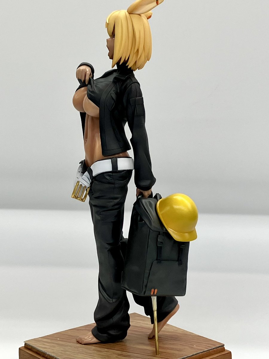 「最終案内2 ワンフェスで再販オリジナルガレージキット販売します 「しことおわりの」|栗原 和明@漫画原作のイラスト