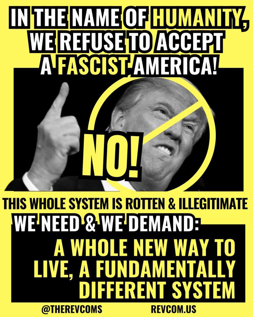 revcomcorps_bay's tweet photo. Sat., Feb. 8 at 10:00am, Oakland, Fruitvale Plaza: PROTEST ICE &amp; TRUMP FASCISM! Together we are stronger! Rally at 10:00am, march starts at 11:00am.

Organized by Oakland community members. Supported by THE REVCOM CORPS For The Emancipation Of Humanity. https://t.co/COpQygV9x6