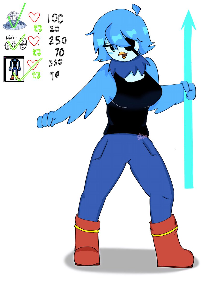 ShiroNoAim's tweet image. Martlet as the Heroine! 🩵
Thank you soo much for the support!
(My anatomy sucks)
#martlet #uty #undertaleyellow #undertaleyellowfanart #undertaleyellowmartlet