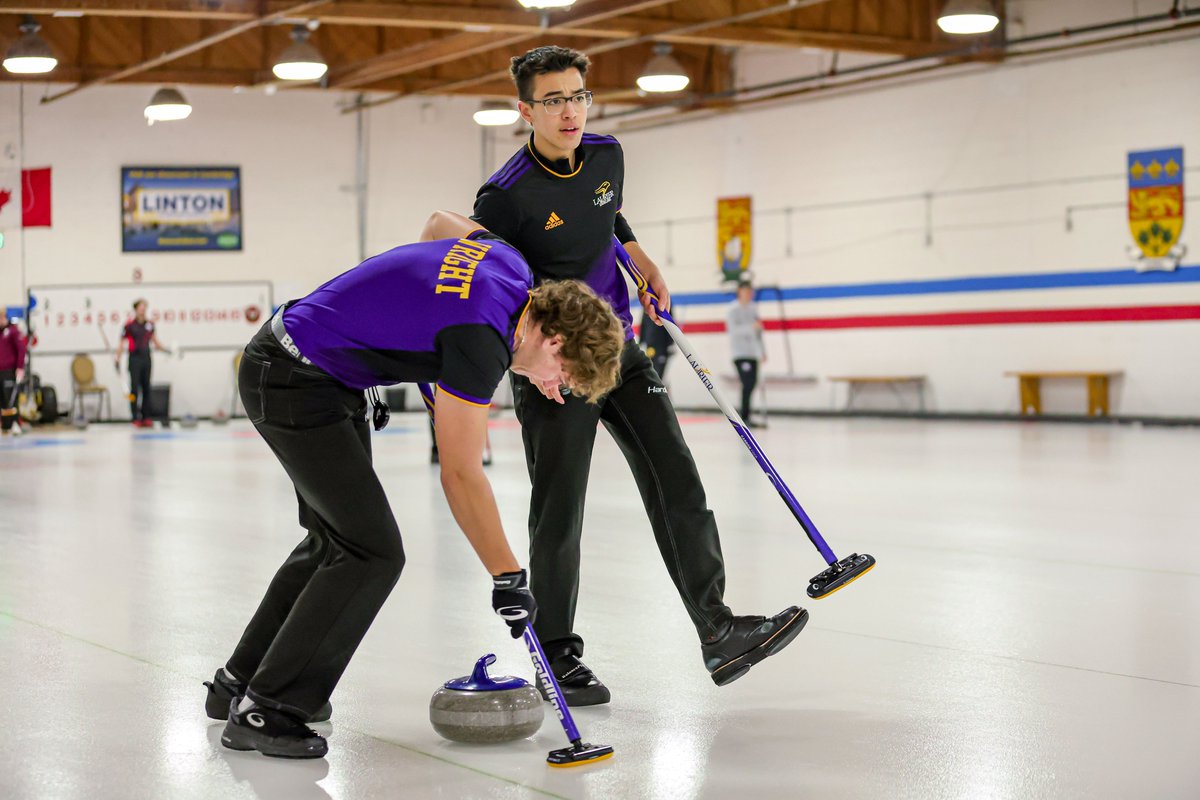 Laurier Golden Hawks (@wluathletics) on Twitter photo M๐ฅ: Laurier end day 1 of the <a href="/OUAsport/">Ontario University Athletics</a> men's curling championship with a split after dropping a 6-4 decision to <a href="/CURavens/">Carleton Ravens</a>
๐ <a href="/McMasterSports/">McMaster Marauders</a> - Saturday at 9:30AM
๐ธ <a href="/laurel_jarvis/">Laurel Jarvis</a> M๐ฅ: Laurier end day 1 of the <a href="/OUAsport/">Ontario University Athletics</a> men's curling championship with a split after dropping a 6-4 decision to <a href="/CURavens/">Carleton Ravens</a>
๐ <a href="/McMasterSports/">McMaster Marauders</a> - Saturday at 9:30AM
๐ธ <a href="/laurel_jarvis/">Laurel Jarvis</a>