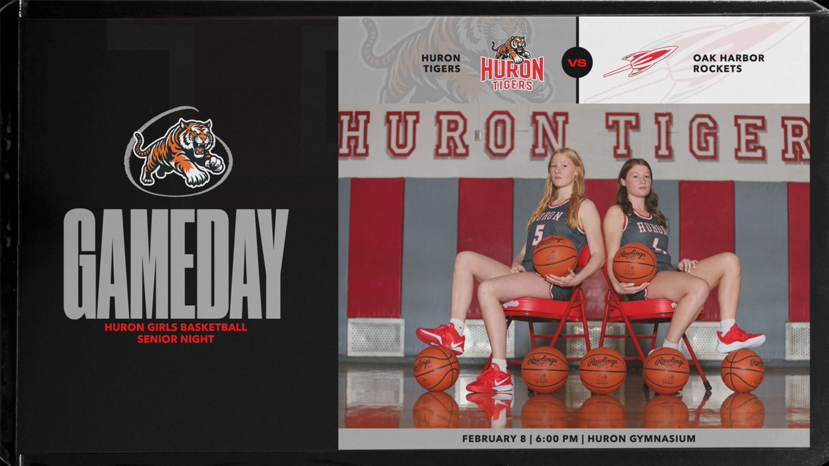 Last but not least for events tomorrow, Girls Basketball will take on Oak Harbor. We are also going to honor our two wonderful seniors. Come out and cheer on the Tigers! JV set for a 6PM start, senior night festivities/Varsity game to follow

#TigerPride