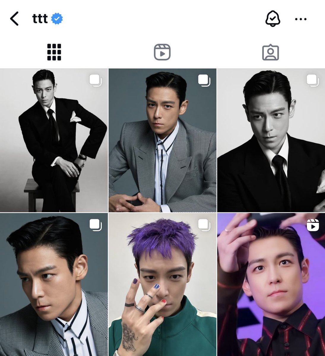 puTOPinamo's tweet photo. Seunghyun’s instagram profile looks unreal now 😭 thank you for these gifts 😭

#TOP #탑 #최승현 #CHOISEUNGHYUN #TTTOP https://t.co/9bgop2JSJt