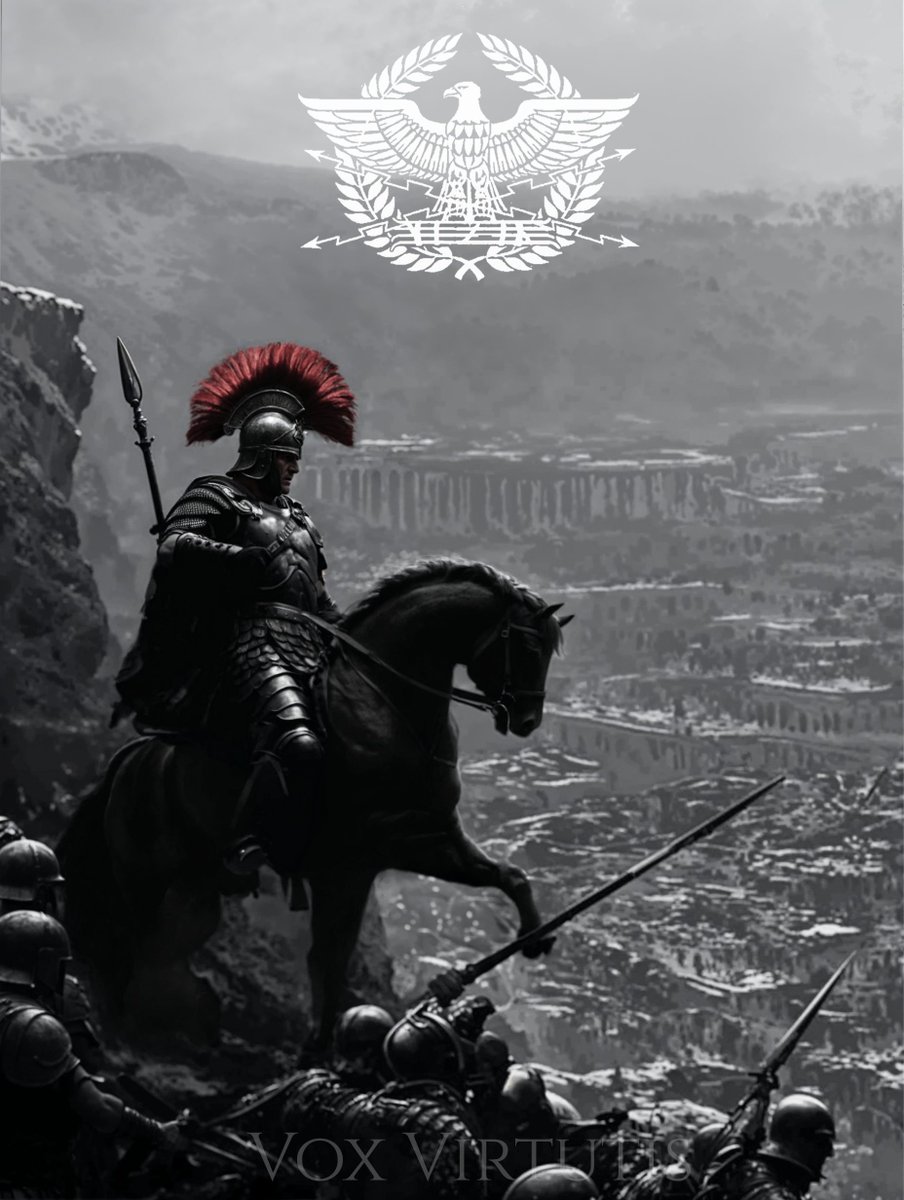 VoxVirtutis's tweet photo. — The Empire is not of flesh, 
but of the iron will of its people.