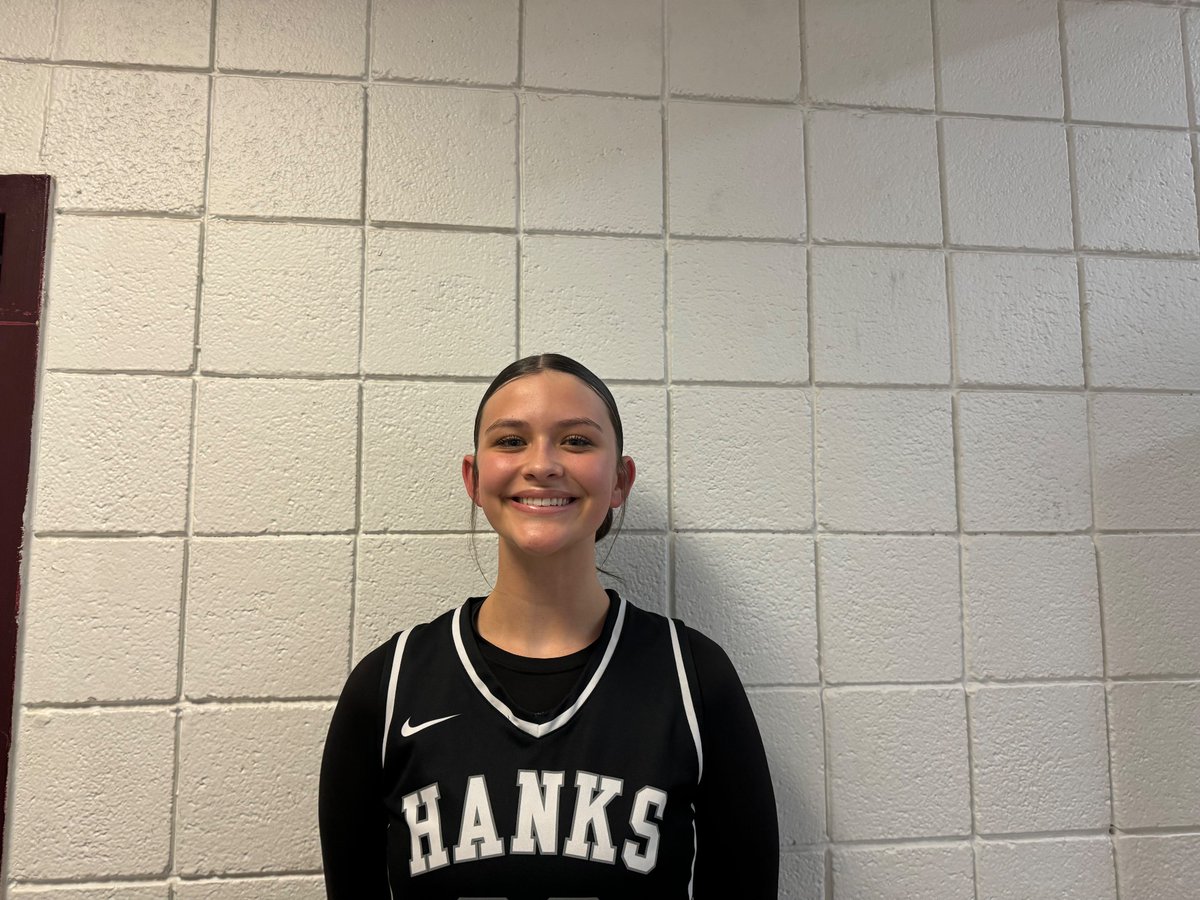 Post Kristina Butterfield had two key baskets in the 2nd half to help lead Hanks past Bel Air 41-33 in prep basketball on Friday night