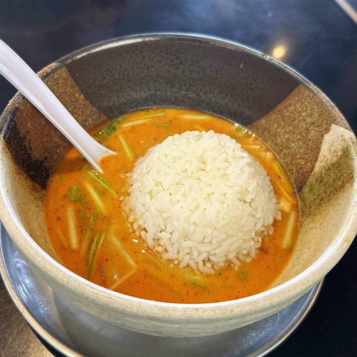 shi2za's tweet photo. 麺坊 炗 @岐阜市
しびれ味噌担々麺中盛(カシューナッツ増し)+白御飯
心地良い痺れでクリーミー😋
#麺坊ひかり https://t.co/CiENbWlgRZ
