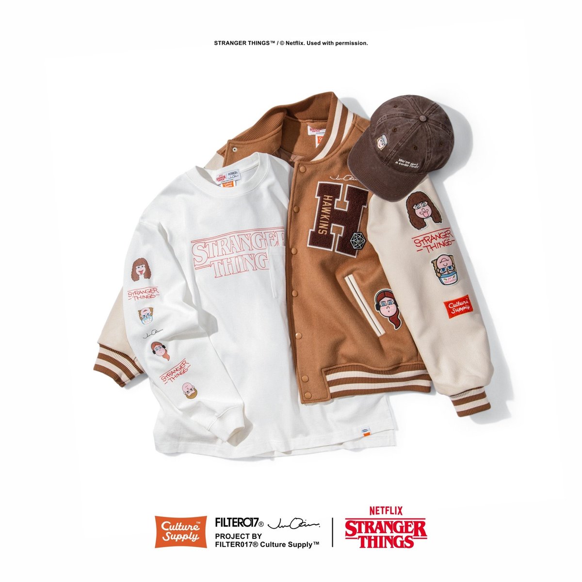 Stranger Things x FILTER017® x Jun Oson トリプルコラボアイテムが 
