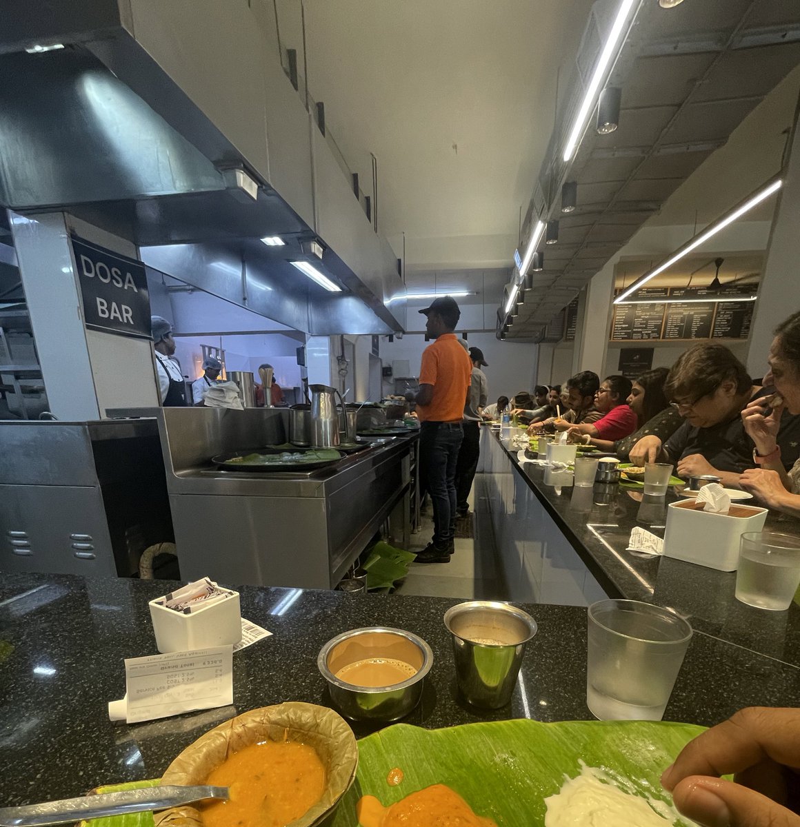 Whoever came up with this Dosa bar concept at The Filter Coffee should be given an award.