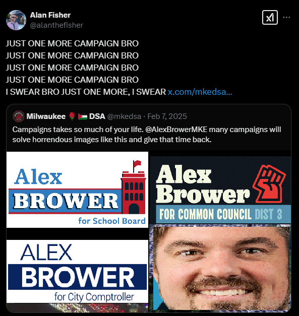 Alex Brower is Tired tweet media