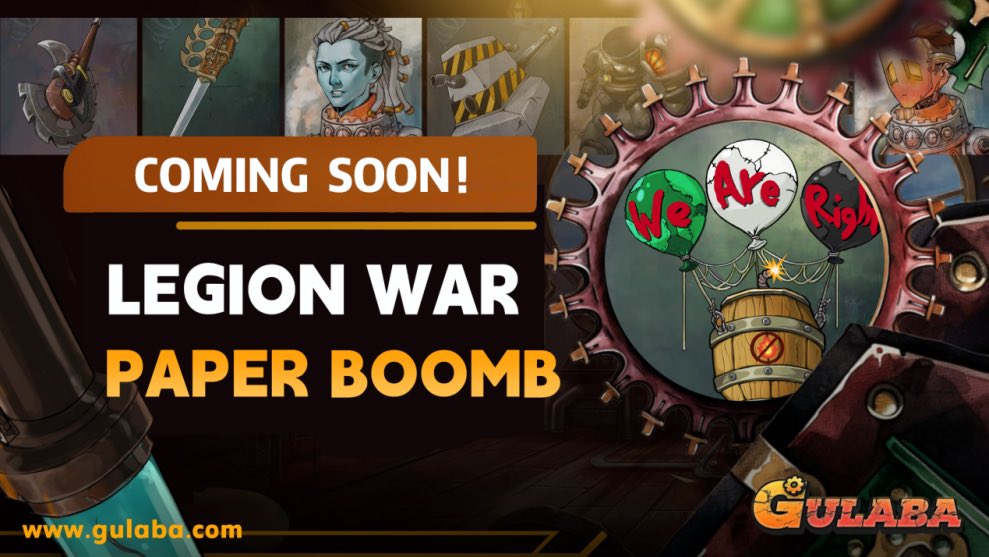 Paper Boomb
As the war intensified, the coalition forces of the Mercenary Union and the Orc Tribe, which were originally supporting the war, had to face more and more casualties. In order to prevent the brave warriors from being crushed into meat paste by the Rock Truck of the