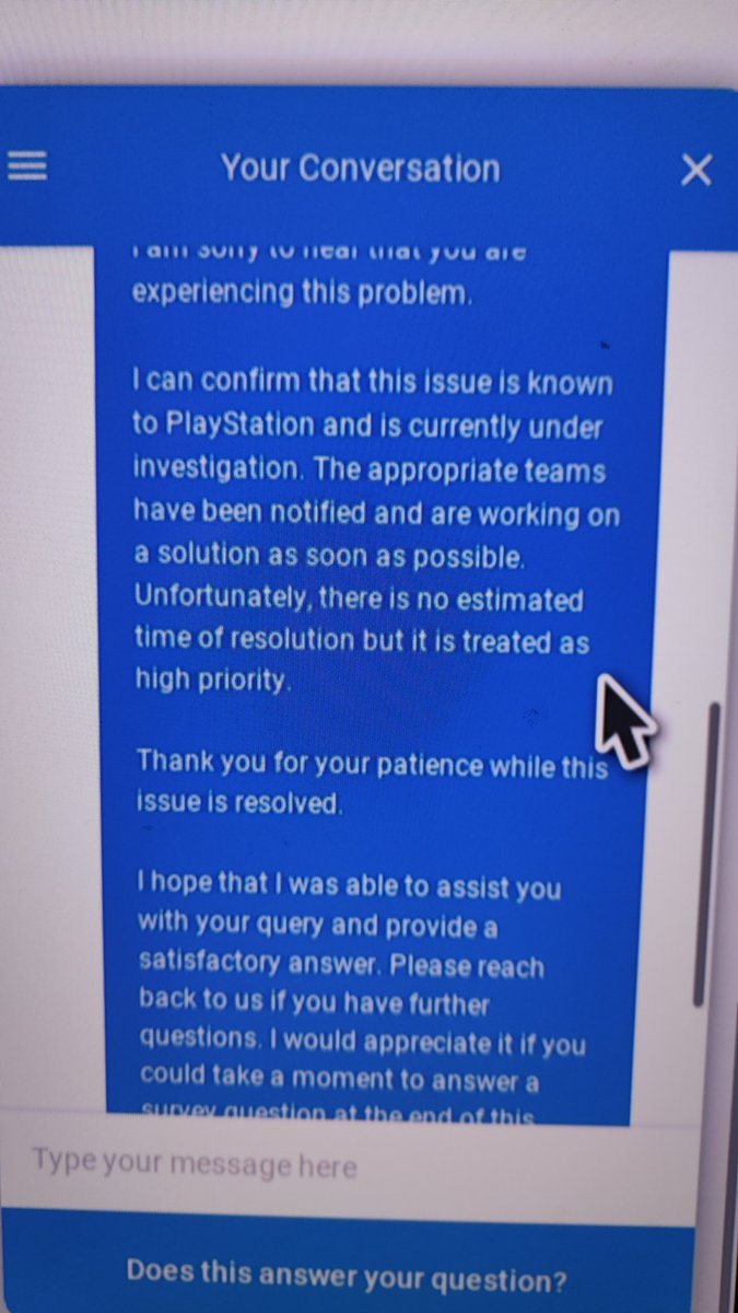supa_que's tweet photo. @AskPlayStation @Sony @PlayStation this is absolutely ridiculous @Microsoft or @Xbox not having issues why shouldn't we give them our money? That's why we pay to play online right? For this shit not to happen. To not have an ETA for a fix is asinine. https://t.co/cBsap3YKYD