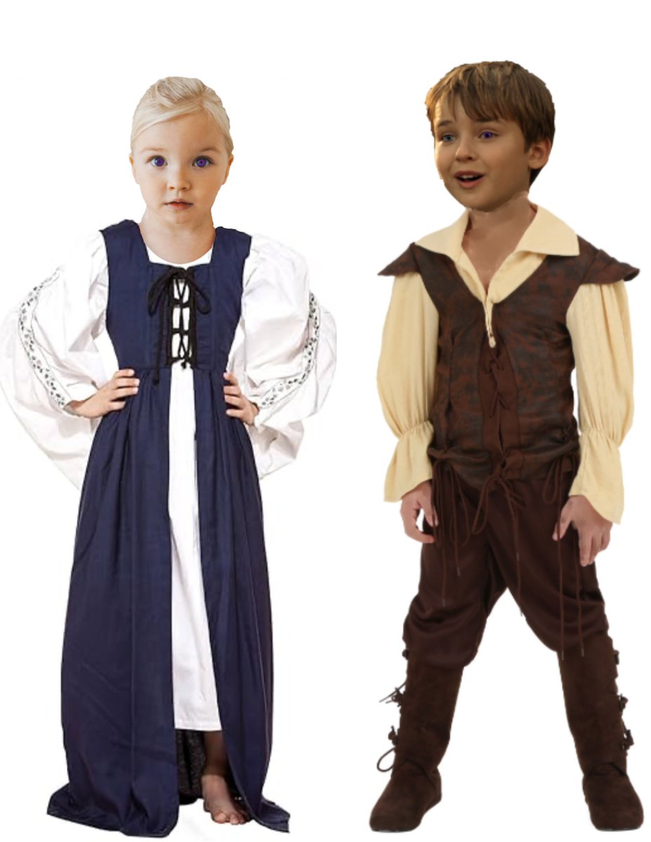 Young Gwayne and Rhaenyra in 101 AC