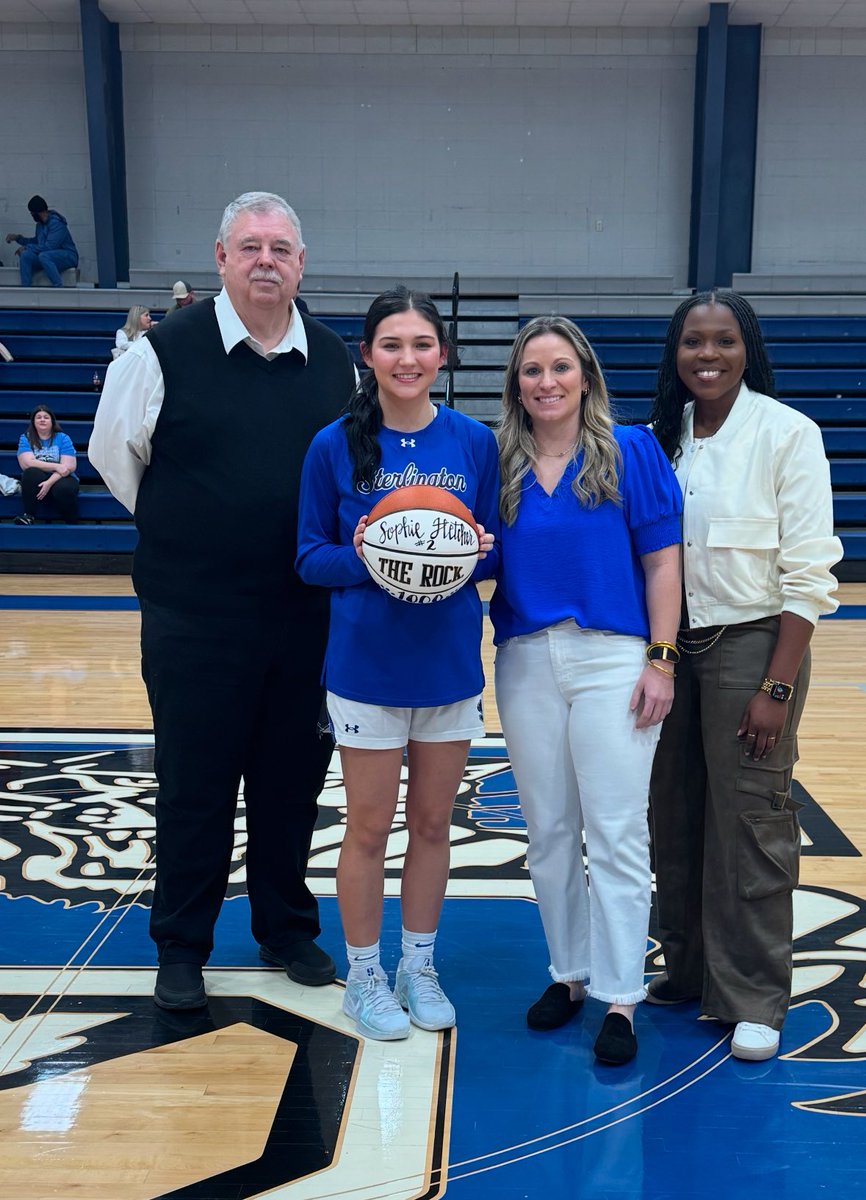 Senior Sophie Fletcher has joined the Lady Panther 1,000 point club!