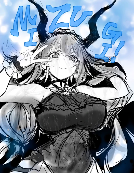 ティフォン水着実装!嬉しい#明日方舟 #アークナイツ #Arknights 