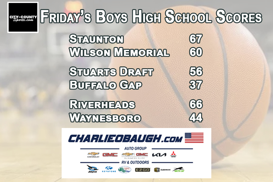 SAW_sport's tweet photo. Go to https://t.co/ApsEikhg3r for Friday's boys hoops roundup including Staunton's huge showdown victory over Wilson, led by the backcourt of Joaqin Bell and Ky'Ree Scott. Also, Stuarts Draft and Riverheads picked up district wins. https://t.co/XokIMQjA5n