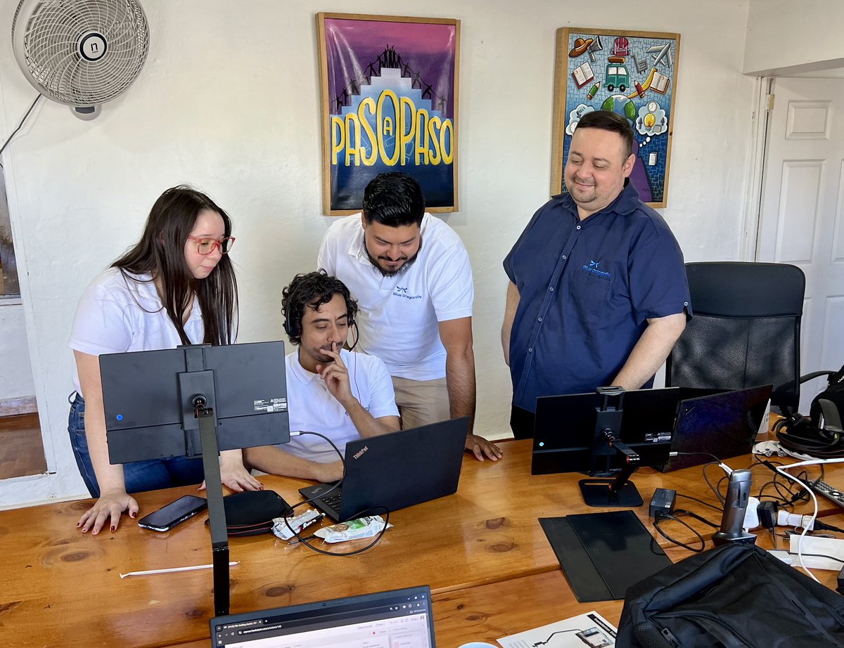 ERP Center of Excellence interns are learning Business Central consulting, AL development, and Power Automate 

In Berlin, El Salvador  🇸🇻