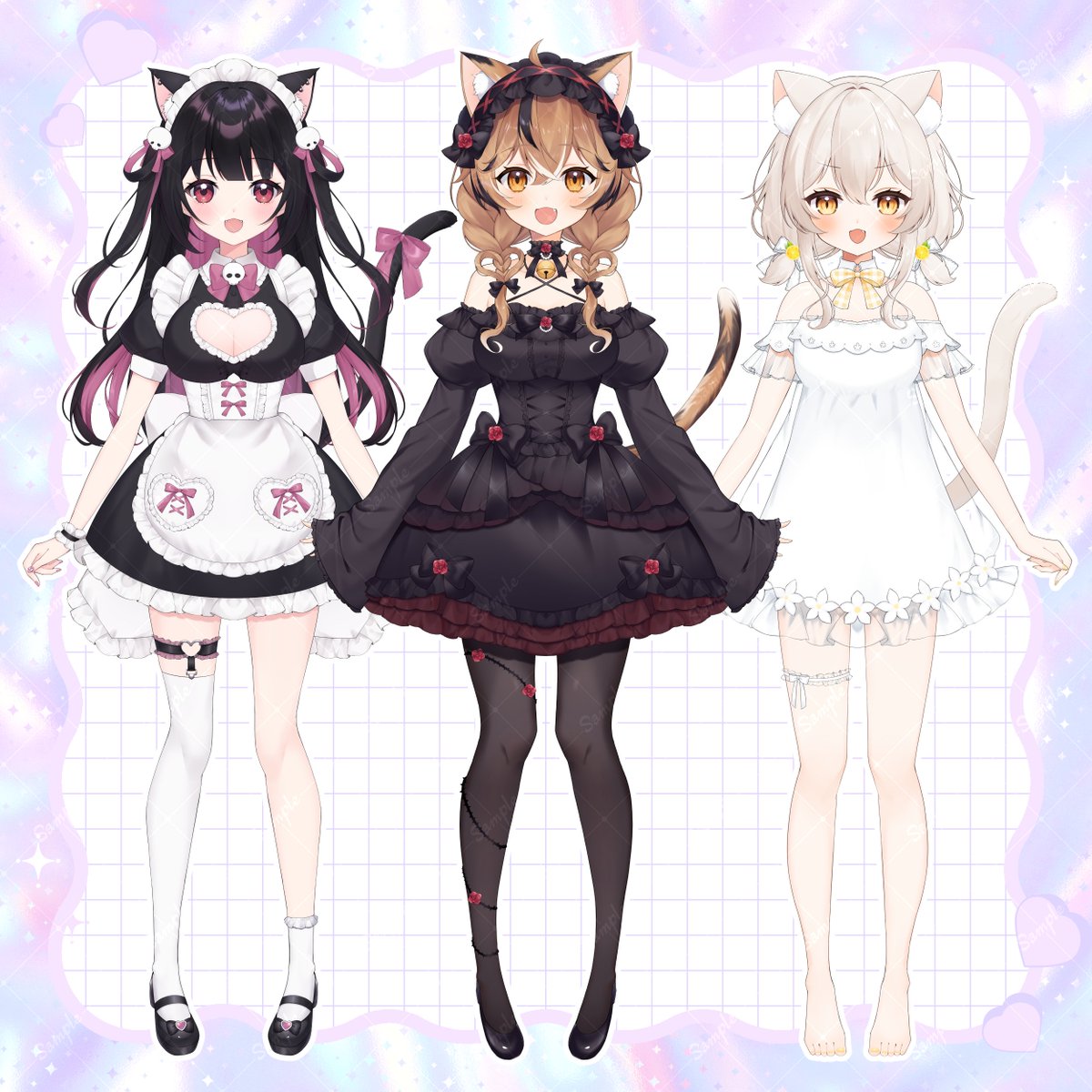 mmmow__'s tweet image. 🌟イラスト依頼募集中🌟
ガーリーでふわふわなかわいい女の子のイラストが得意です🎀✨
(当ポストに掲載のイラスト全てお洋服のデザインもさせて頂いています!👗)
litlinkに簡単な料金表も掲載しているのでお気軽にお声掛けください✉️
#有償依頼 #個人依頼OKなイラストレーター