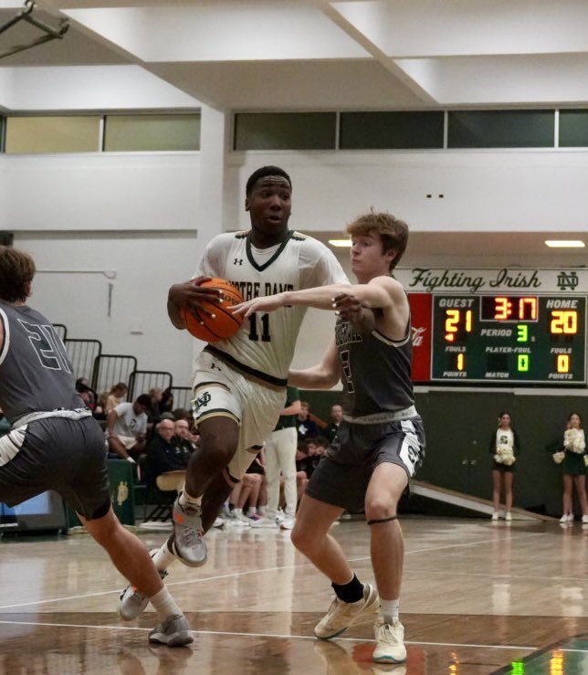 OTB Radio on <a href="/TalkRadio1023/">Talk 102.3 WGOW</a> was at <a href="/myndhs/">Notre Dame High School</a> this week for <a href="/NDChattAthletic/">Notre Dame High School Athletics</a> &amp; <a href="/SBASeahawks/">Silverdale Athletics</a>’s 🏀 DH; check out some highlights from both the varsity girls &amp; boys showdowns! 

Be sure &amp; like/subscribe/share! 

<a href="/gaasherman1/">Gaas Herman (Jace)</a> <a href="/LandonGoeller5/">LandonGoeller5</a> <a href="/kinsleyowen_bb/">Kinsley Owen</a> 

youtube.com/shorts/1TCvPma…