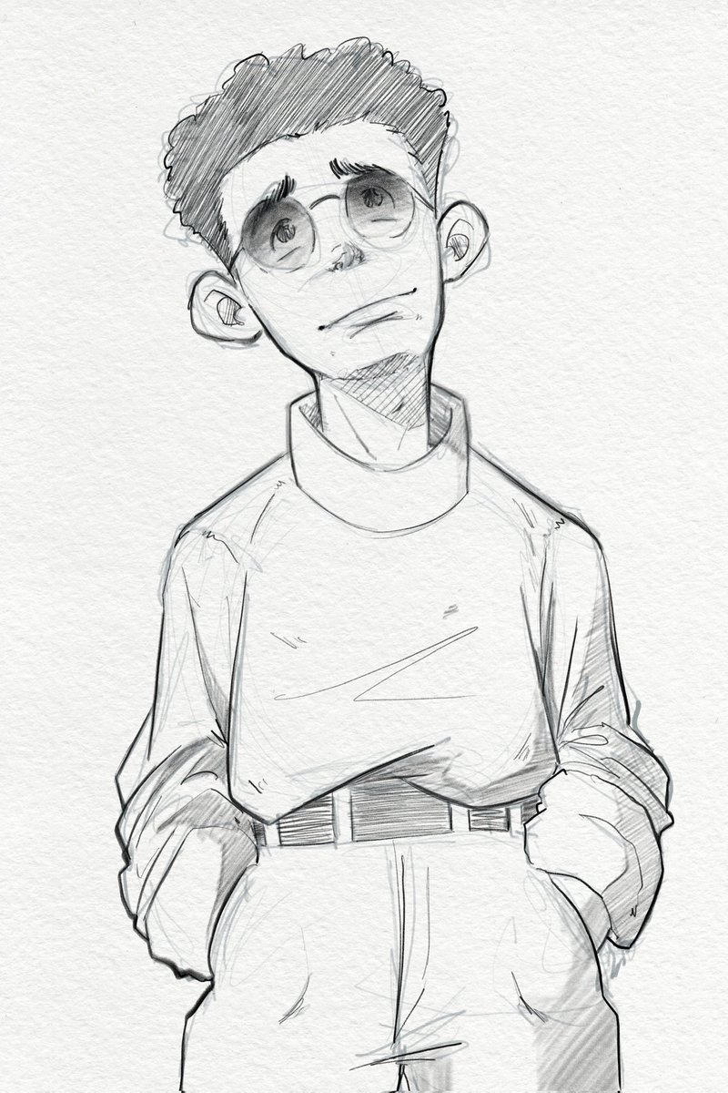 Lovoblanc's tweet photo. Just a nonchalant guy 🦕

#art #sketch #drawing #drawing #digitalart #procreate #illustration #anime #animeart #Toronto #torontoartist https://t.co/IO4cgnVC1k