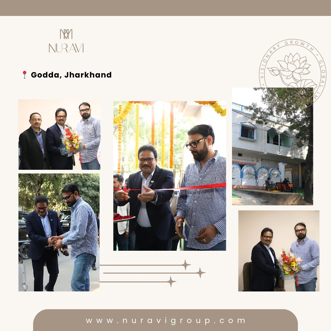 NuraviGroup's tweet photo. A new milestone unlocked! 🚀✨ Excited to announce the opening of Nuravi Group new office in Godda, Jharkhand! 🏢💼 #NewBeginnings  #NuraviGroup #GoddaOffice https://t.co/ppBxyevcnv