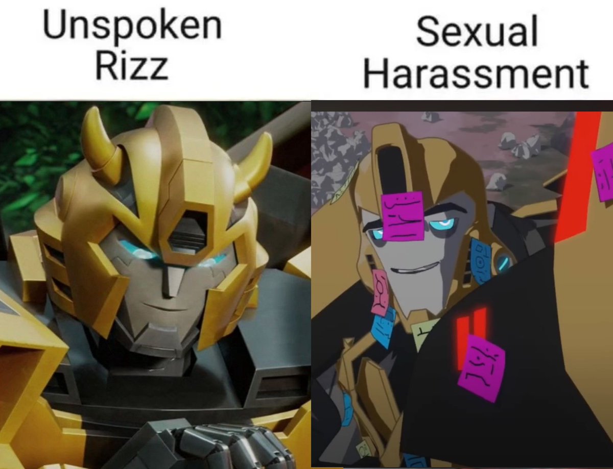 i was talking to my sister about RID bumblebee he’s so. idk we’re scared of him