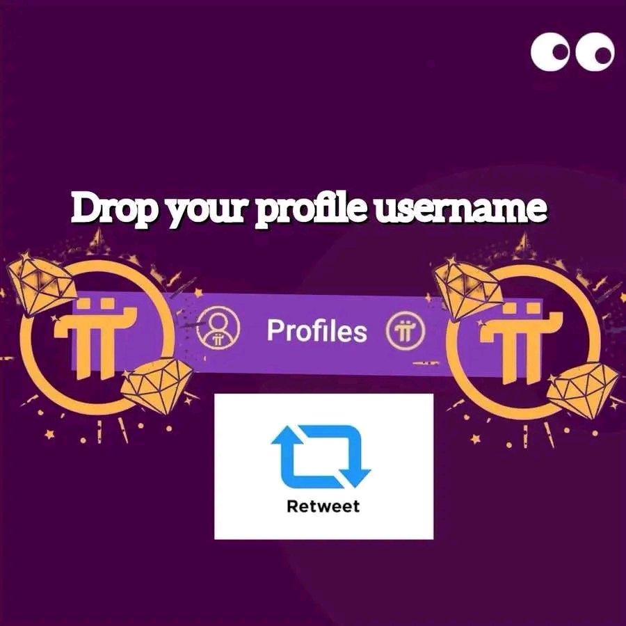 ⚡️  Happy Hours $Pi Network Pioneers!  🚀  🚀  🚀

🎯 Repost &amp;  Drop Your Profile Username Below  👇🏻  and check back within 24 Hours!  🚀  🚀  🚀

#PiNetwork