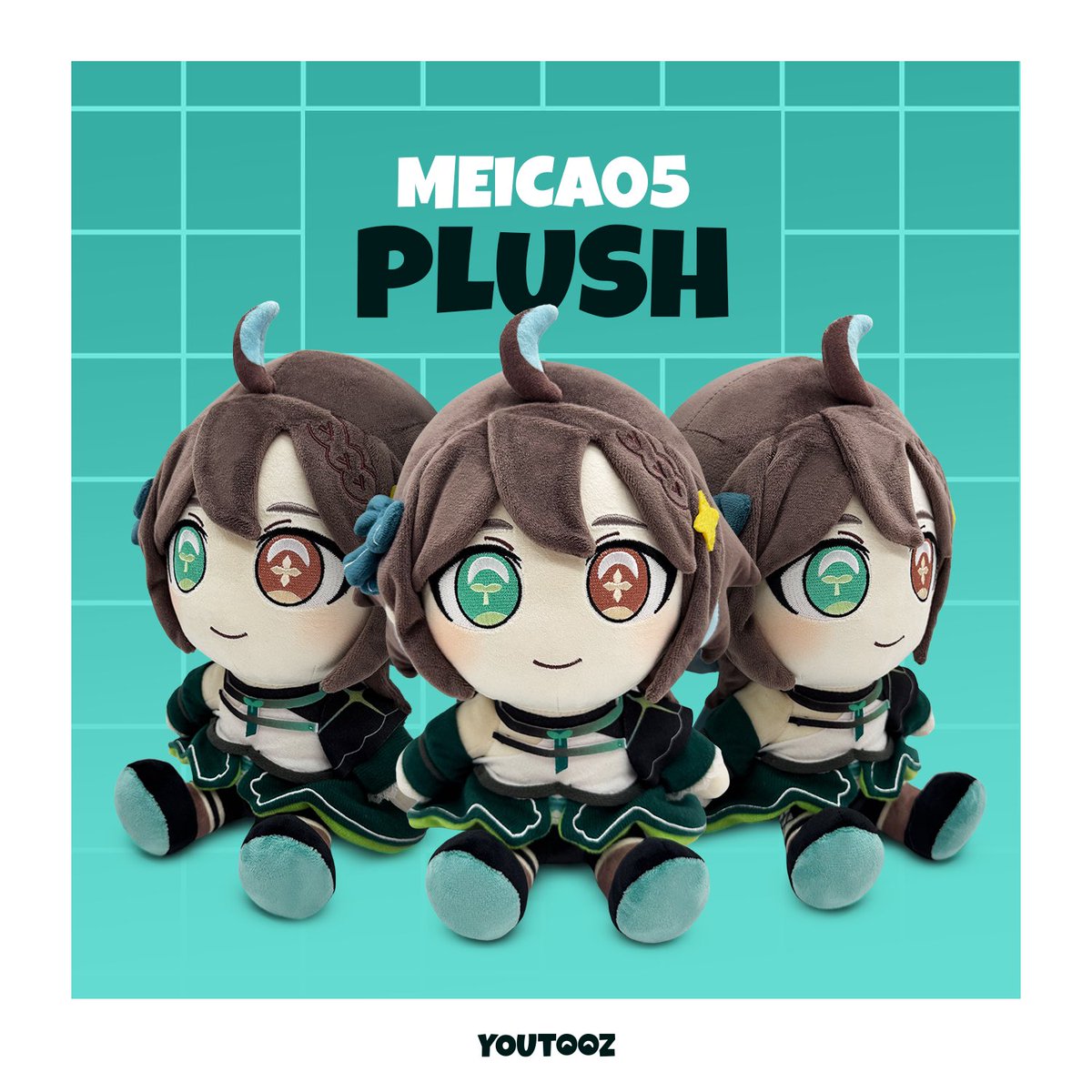 meica05's tweet photo. ¡Ya está aquí! 💚  

Estoy muy emocionada de poder anunciar que el peluche oficial de Meica05 ya es una realidad.
Gracias a esta colaboración con Youtooz, pronto podrán conseguir el suyo.

¡Estará a la venta a partir del 14 de febrero! ¡Let's go! https://t.co/oo8prB9eVW