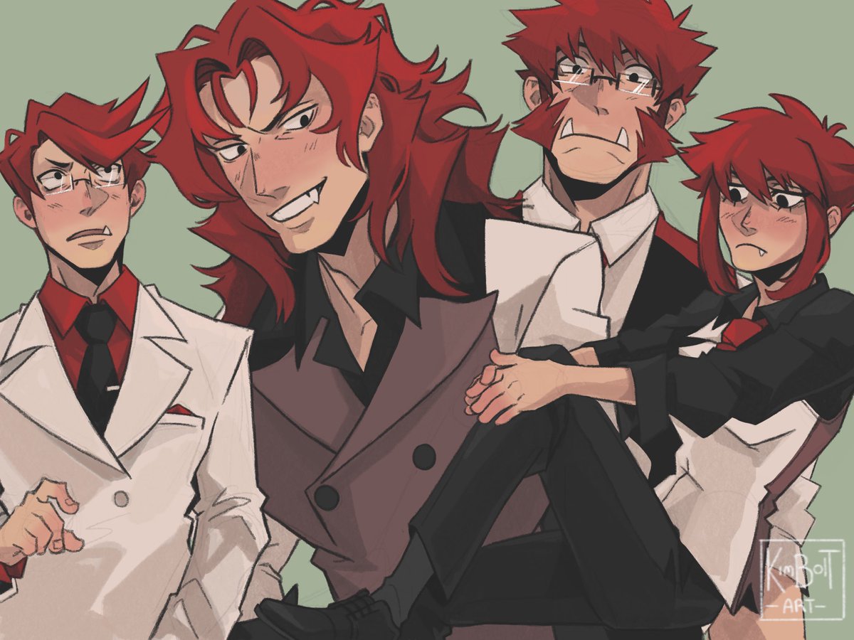 Reinherz Siblings

 #血界戦線 #B3P