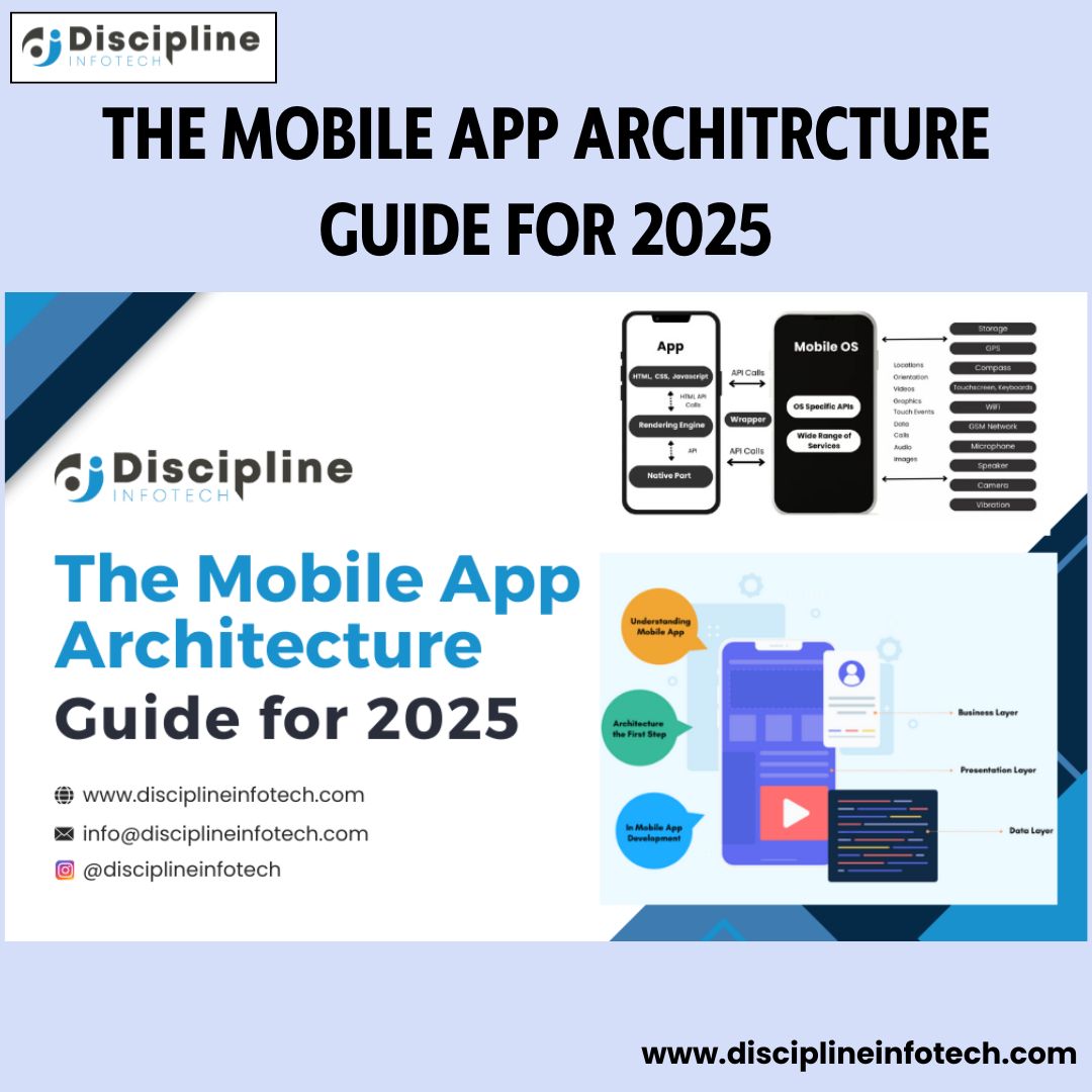 Discipline7002's tweet image. Understanding mobile app architecture is key to ensuring seamless functionality, security, and user experience.
Stay ahead in app development! Read the full blog here:
disciplineinfotech.com/blog/the-mobil…
#MobileAppDevelopment #TechInnovation #AppDevelopmentGuide #DisciplineInfotech