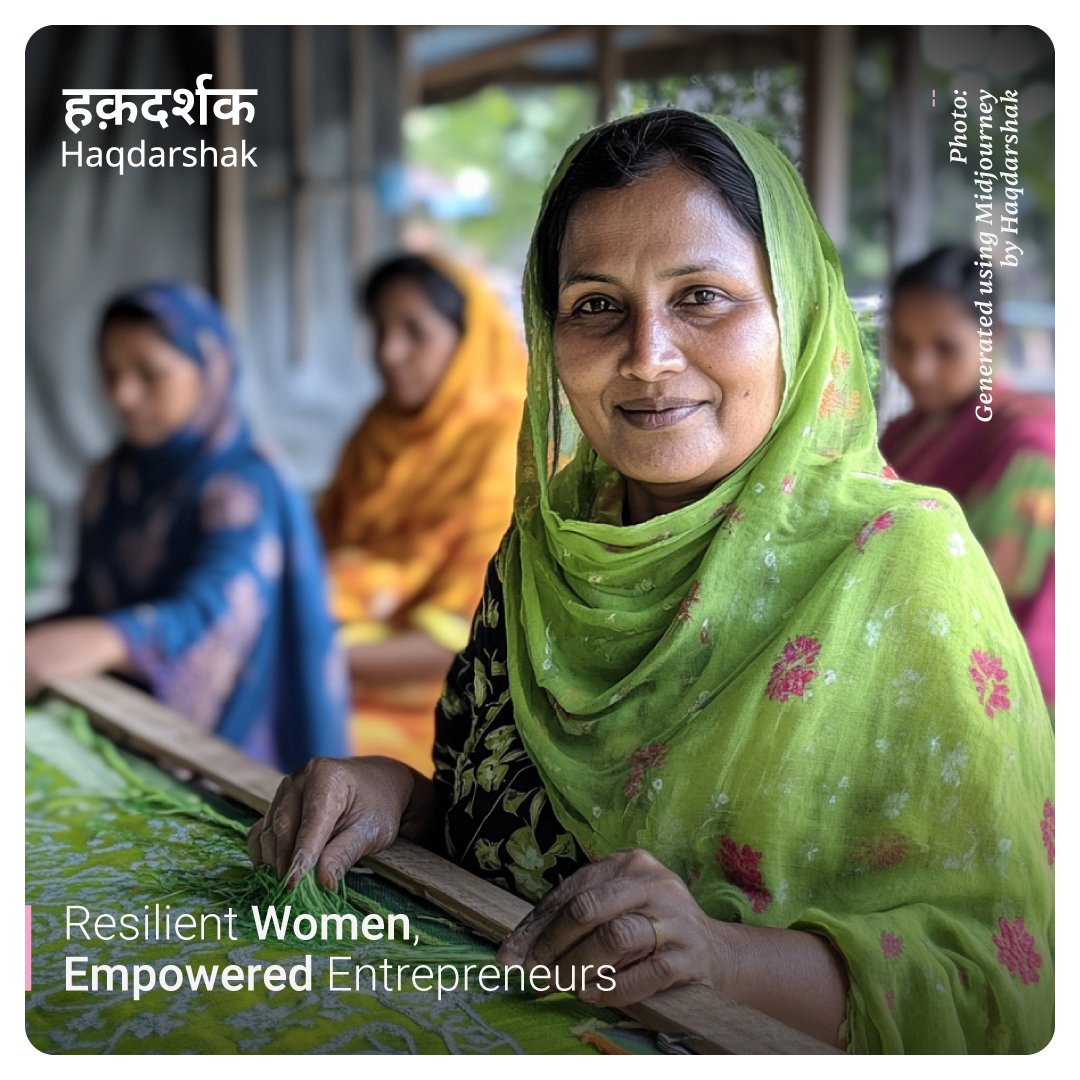 haqdarshak's tweet image. GAME’s mention in the Economic Survey 2024-25 brings attention to a fundamental shift — the financial empowerment of women entrepreneurs.