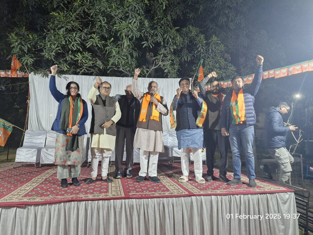 Congratulations to <a href="/NirmalSinghBJP/">Dr Nirmal Singh</a> ji 
Under his guidance jammu bhi jeetey 
Delhi bhi jeetey 🚩 
 Nirmal singh ji zindabaad 💐🚩
#DelhiElectionResults
#DelhiElections2025 #BJP #modigovernment #DelhiAssemblyElection2025