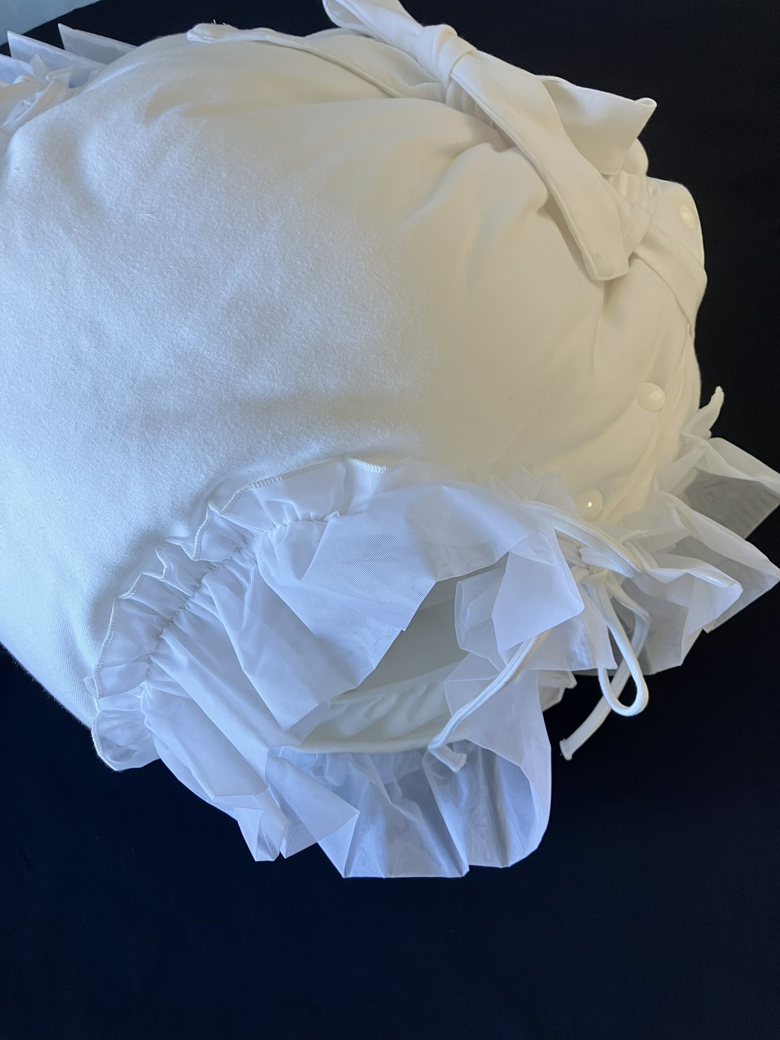 大人おむつカバー塩化ビニール 可愛い苺 裏は梨地 2Lサイズ テロテロ