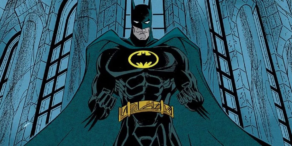 realBrooseWain's tweet photo. My big superhero hot take is that every superhero must have at least one 'black suit' phase throughout their career. https://t.co/mngxPlWpIt